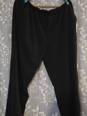 Stretchy Elastic-Waist women's Pants 3x cotton/spandex